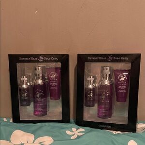 Beverly Hills Polo Club men’s  Body Wash Set - Deep Purple